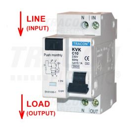 INTERRUTTORE DIFFERENZIALE MAGNETOREMICO 0,3A 300ma 2P. C25A